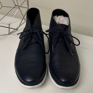 Calvin Klein Navy Chukka Boots